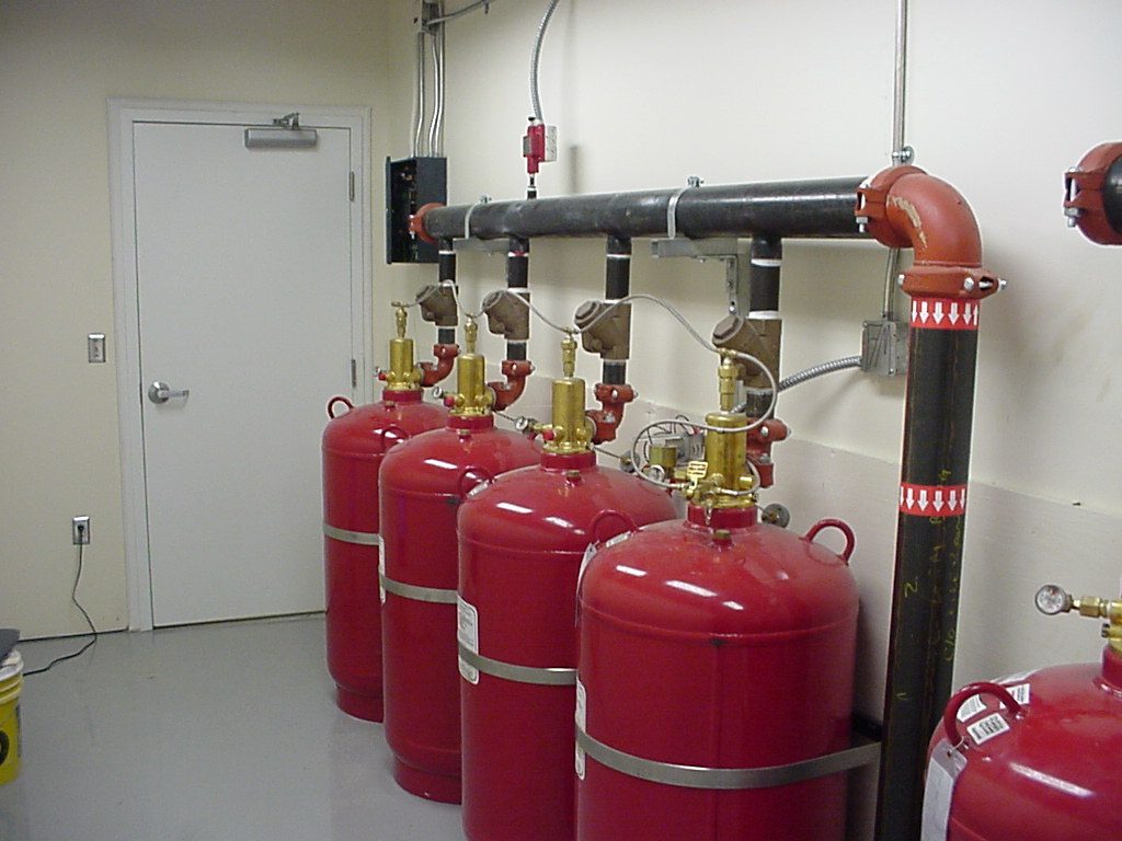 Clean Agent Fire Suppression System